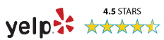 Yelp 4.5 rating Kirkland Washington