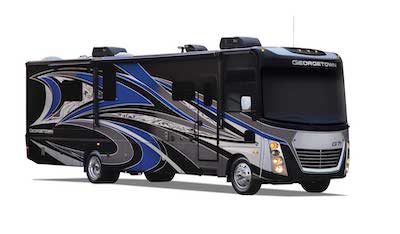 <a href=<img src="rosmanrv.com/images/upload/August_2021/Forest-River-CCC/photo-of-forest-river-georgetown-exterior_(1).jpeg">alt="A black 2021 Forest River Georgetown 7 Series GT7, with custom blue and silver detailing on the side"/></a>