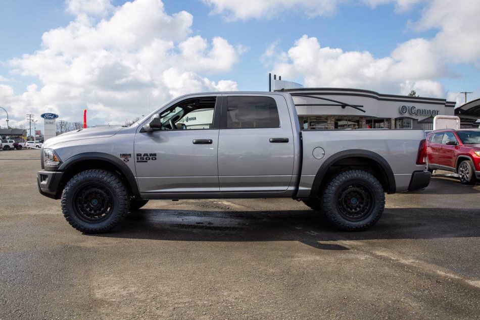 A grey 2021 Ram 1500 Classic Warlock at O