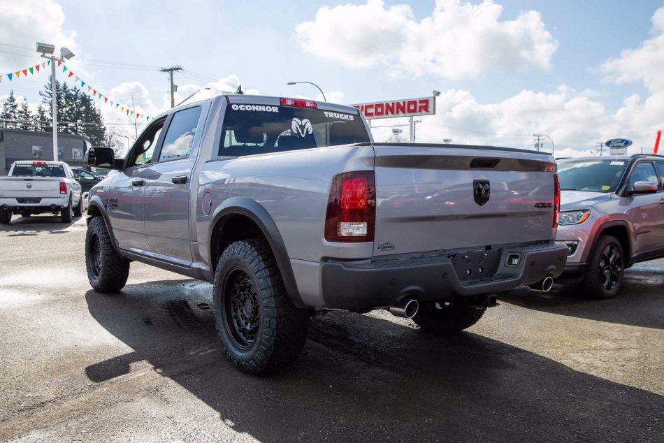 A grey 2021 Ram 1500 Classic Warlock at O