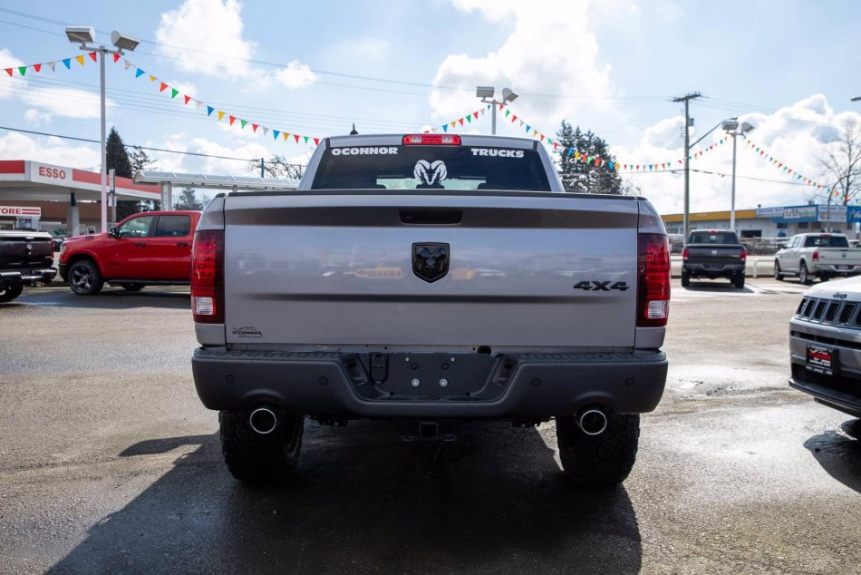 A grey 2021 Ram 1500 Classic Warlock at O