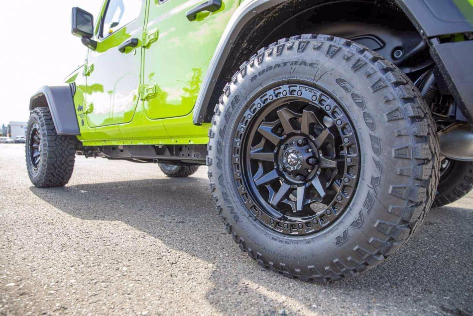 A Green 2021 Jeep Wrangler Unlimited Sport S