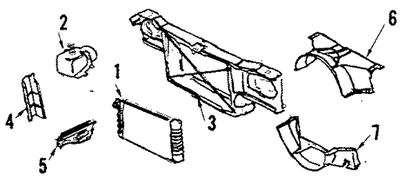 Diagram of a 2017 to 2019 Ford camshaft against a white background.