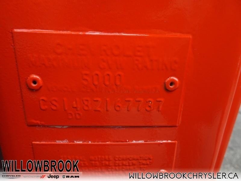 CHEVROLET C10 - Low Mileage CS148Z167737 12141